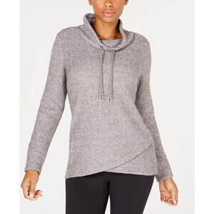 Ideology   Cowl-Neck Tulip-Hem Top, XXL